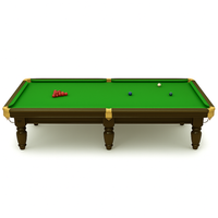 Professional Snooker Table Built for Tournament Play, 12-Foot Match Grade, Precision Slate, Hand-Finished Wood